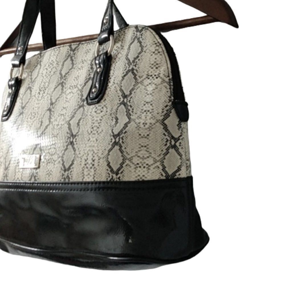 9 & Co Faux Snakeskin Handbag - Picture 4 of 8